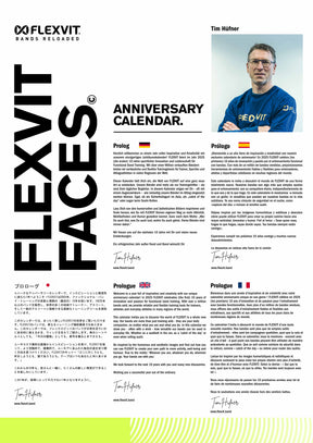 Poster Calendar "FLEXVIT Faces"